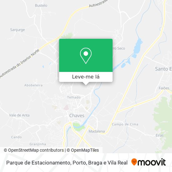 Parque de Estacionamento mapa