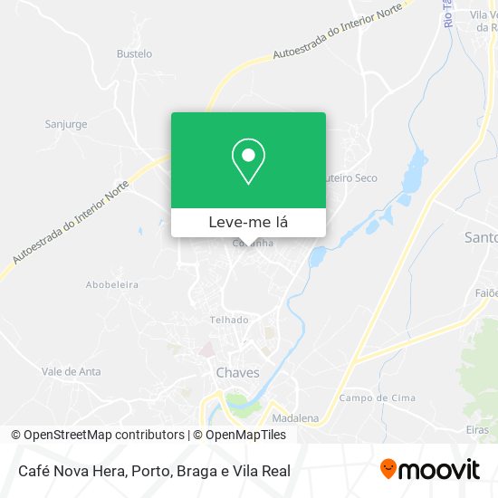 Café Nova Hera mapa