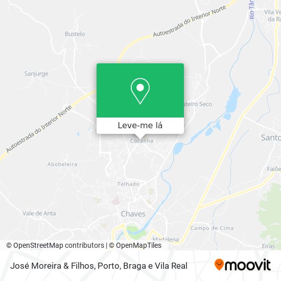 José Moreira & Filhos mapa