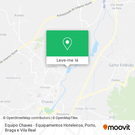 Equipo Chaves - Equipamentos Hoteleiros mapa