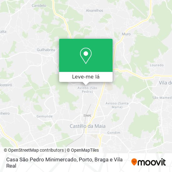 Casa São Pedro Minimercado mapa