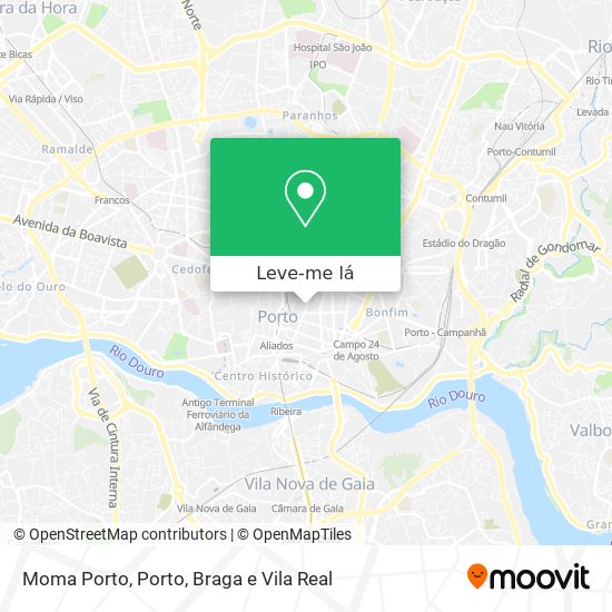 Moma Porto mapa