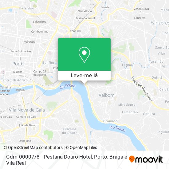 Gdm-00007 / 8 - Pestana Douro Hotel mapa