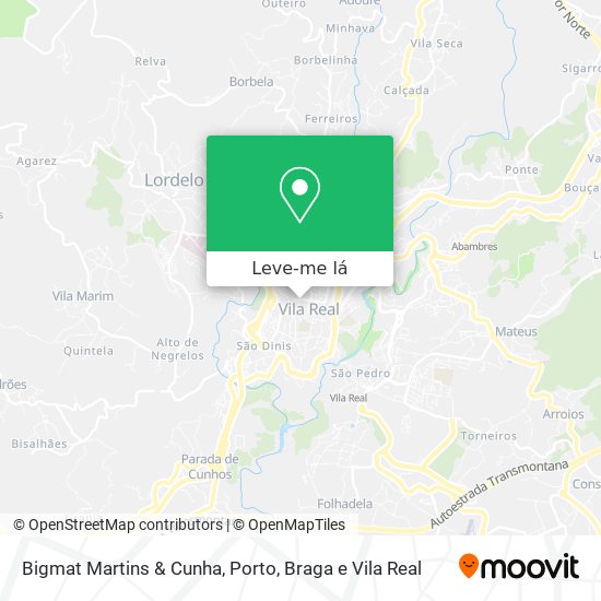 Bigmat Martins & Cunha mapa