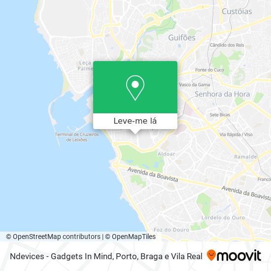 Ndevices - Gadgets In Mind mapa