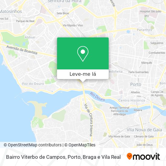 Bairro Viterbo de Campos mapa