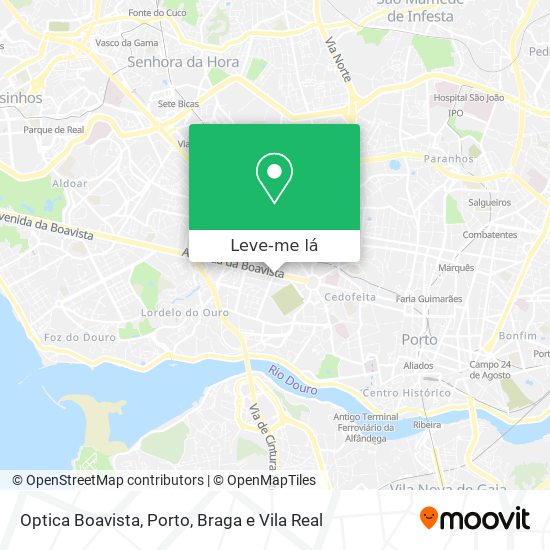 Optica Boavista mapa