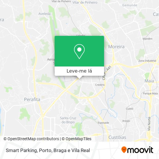 Smart Parking mapa