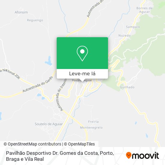 Pavilhão Desportivo Dr. Gomes da Costa mapa