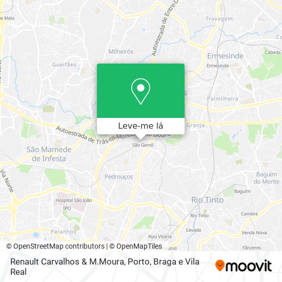 Renault Carvalhos & M.Moura mapa