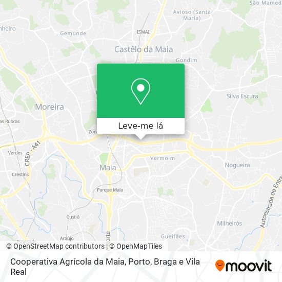 Cooperativa Agrícola da Maia mapa