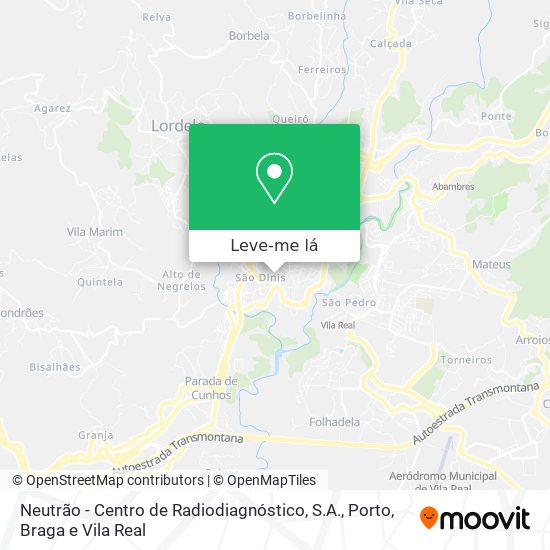 Neutrão - Centro de Radiodiagnóstico, S.A. mapa