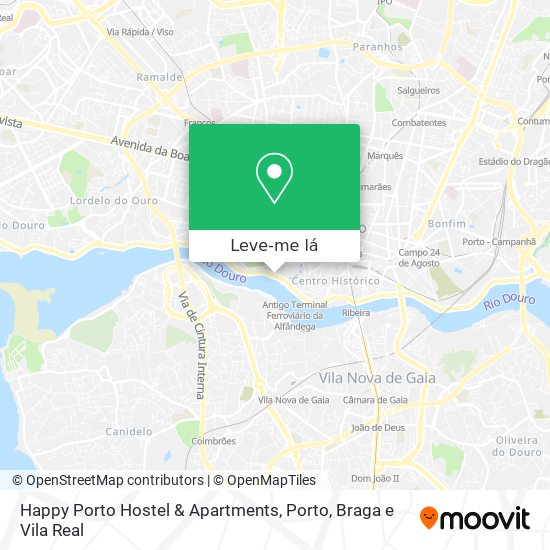 Happy Porto Hostel & Apartments mapa