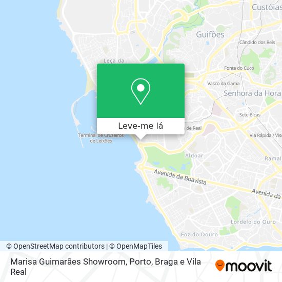 Marisa Guimarães Showroom mapa