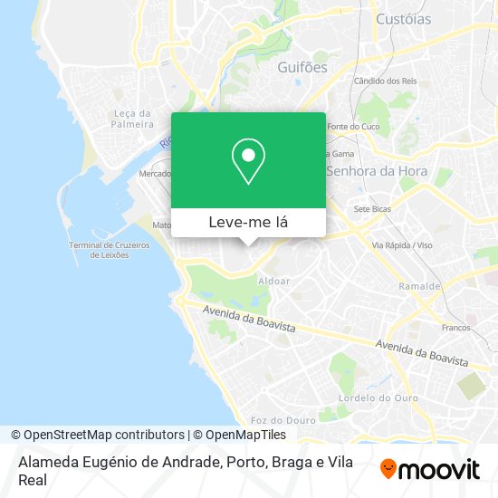 Alameda Eugénio de Andrade mapa
