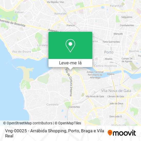 Vng-00025 - Arrábida Shopping mapa