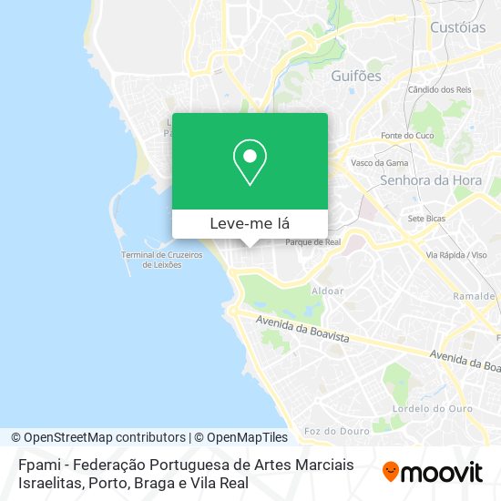 Fpami - Federação Portuguesa de Artes Marciais Israelitas mapa