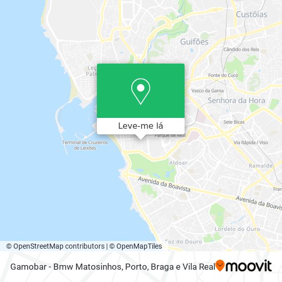 Gamobar - Bmw Matosinhos mapa
