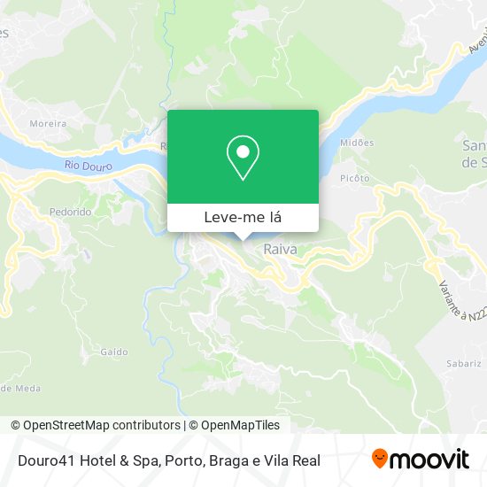 Douro41 Hotel & Spa mapa