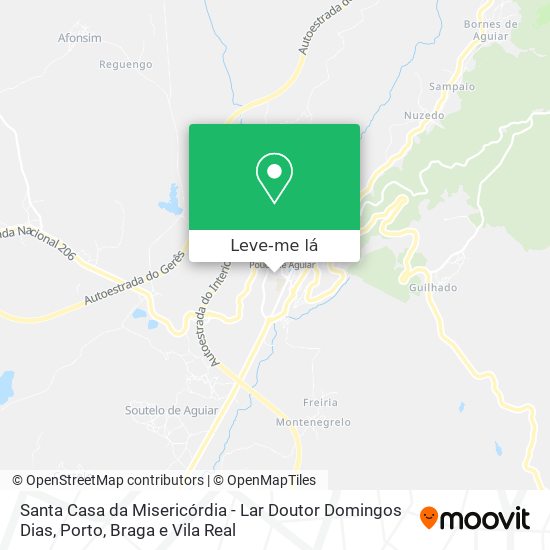 Santa Casa da Misericórdia - Lar Doutor Domingos Dias mapa
