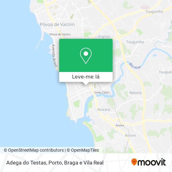 Adega do Testas mapa