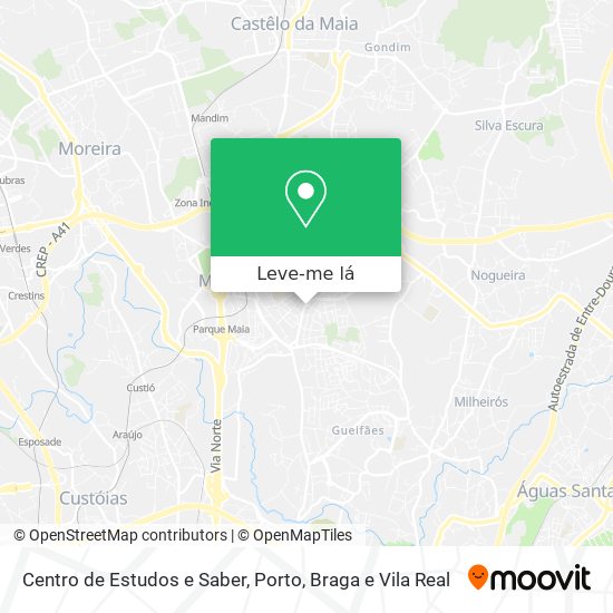 Centro de Estudos e Saber mapa