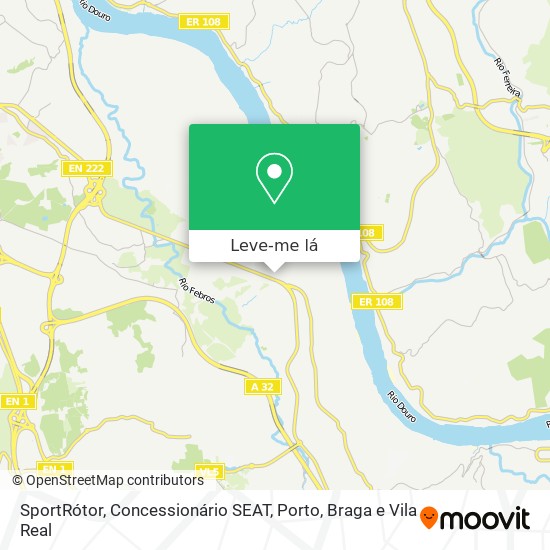 SportRótor, Concessionário SEAT mapa