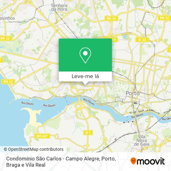 Condomínio São Carlos - Campo Alegre mapa