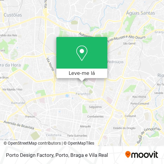 Porto Design Factory mapa