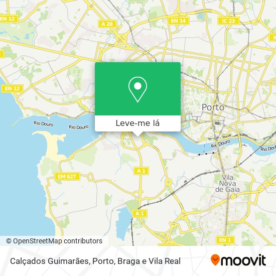 Calçados Guimarães mapa
