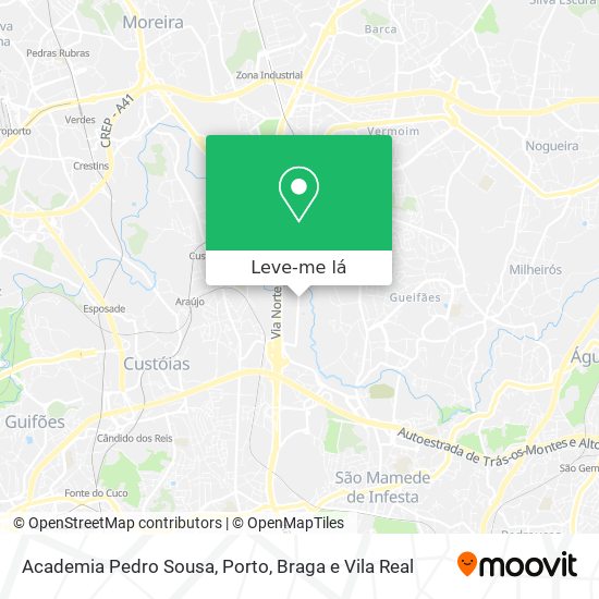 Academia Pedro Sousa mapa