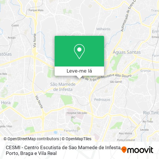 CESMI - Centro Escutista de Sao Mamede de Infesta mapa