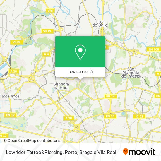 Lowrider Tattoo&Piercing mapa