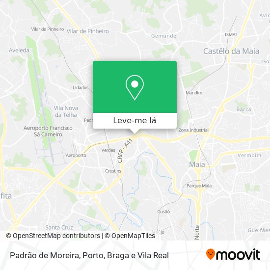 Padrão de Moreira mapa