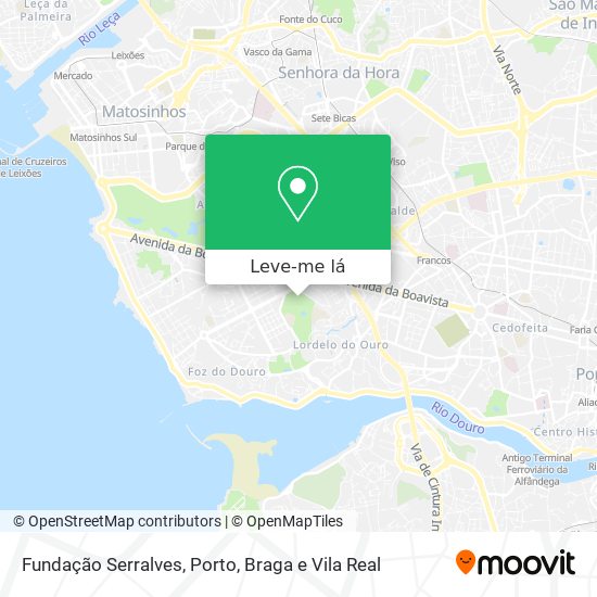 Fundação Serralves mapa