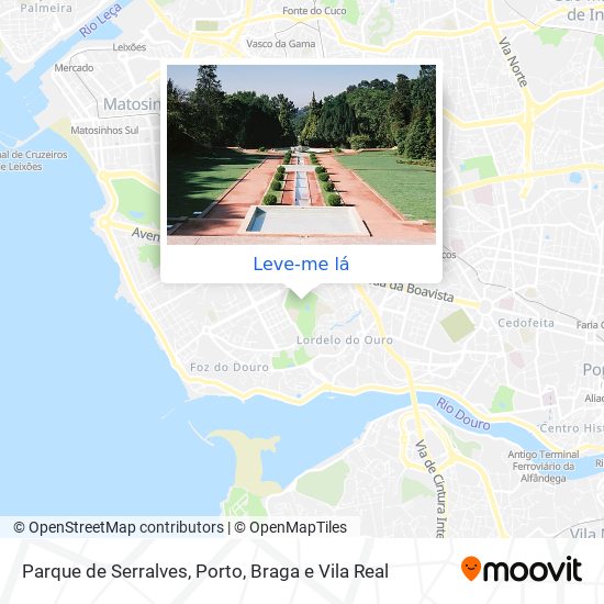 Parque de Serralves mapa