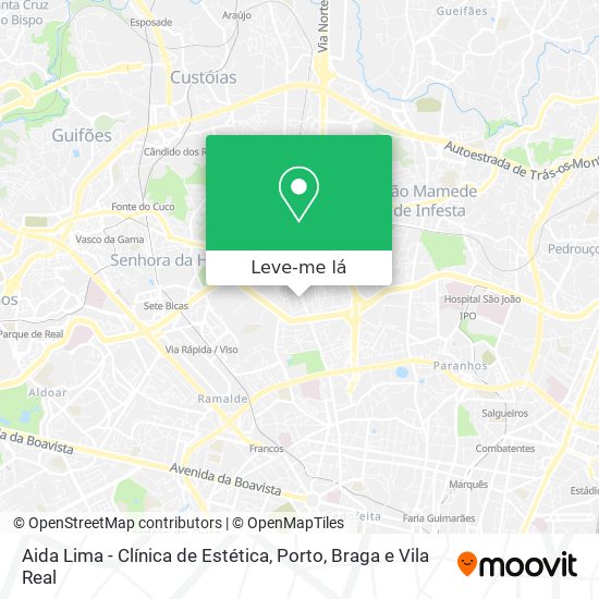 Aida Lima - Clínica de Estética mapa