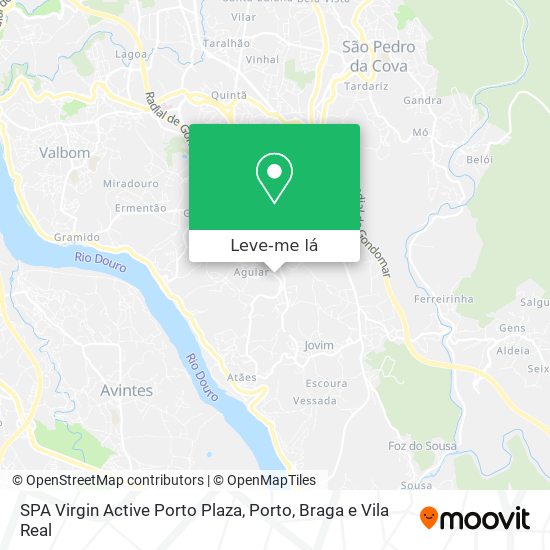 SPA Virgin Active Porto Plaza mapa