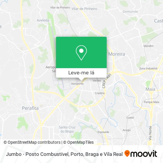 Jumbo - Posto Combustível mapa