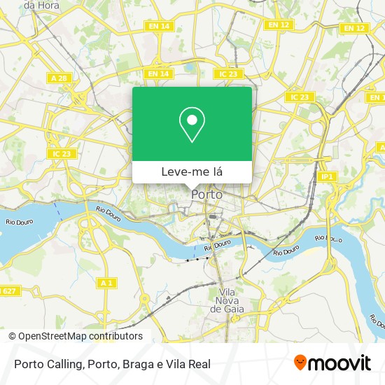 Porto Calling mapa