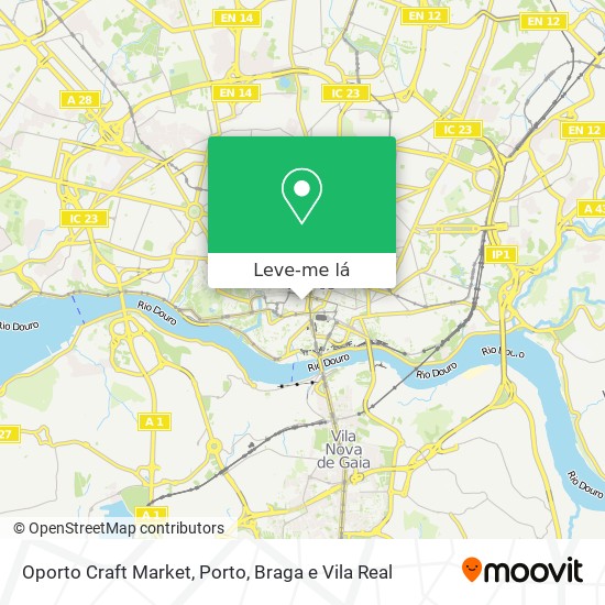 Oporto Craft Market mapa
