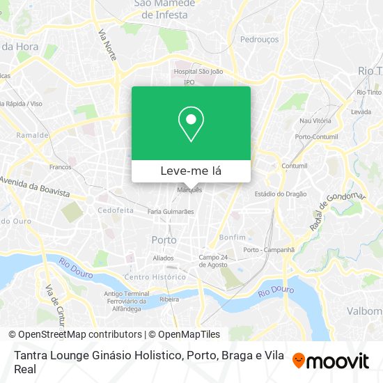 Tantra Lounge Ginásio Holistico mapa