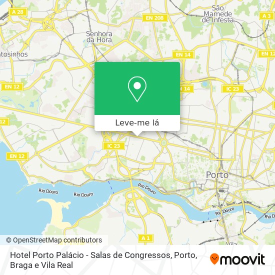 Hotel Porto Palácio - Salas de Congressos mapa
