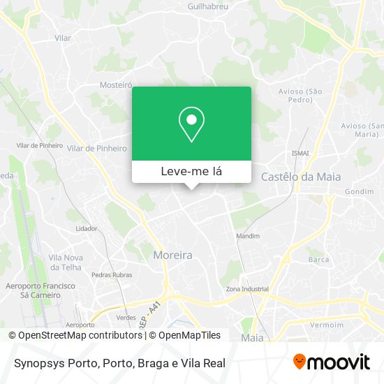 Synopsys Porto mapa