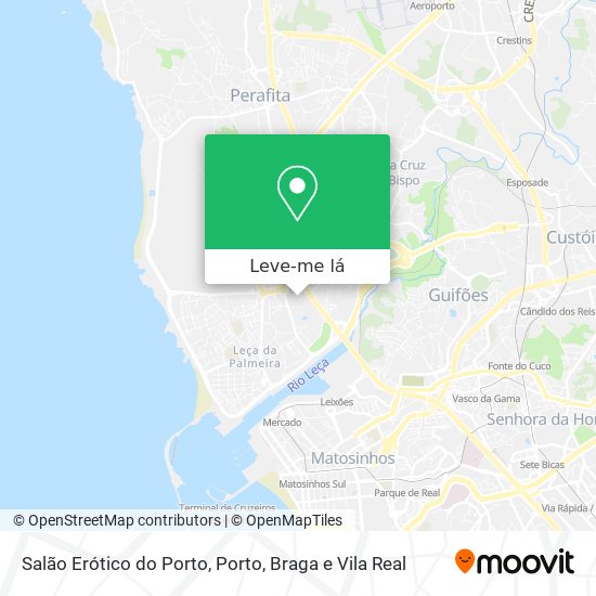 Salão Erótico do Porto mapa