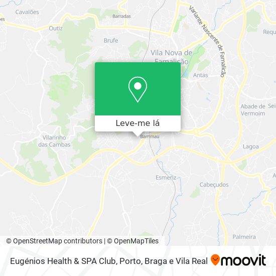 Eugénios Health & SPA Club mapa