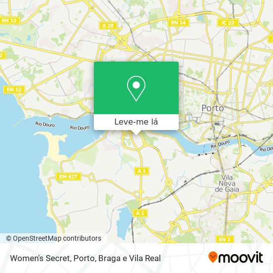 Women's Secret mapa
