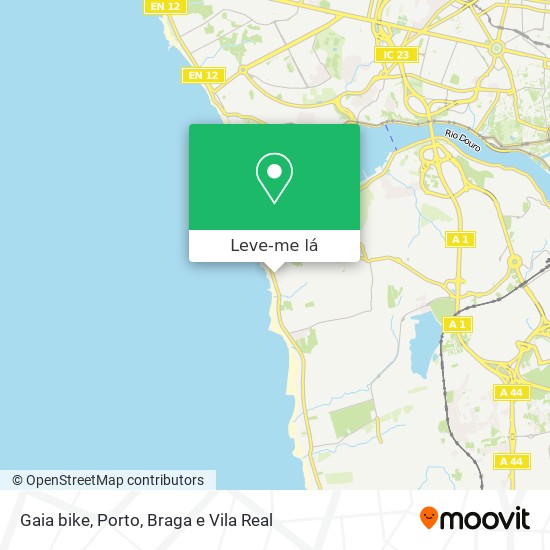 Gaia bike mapa