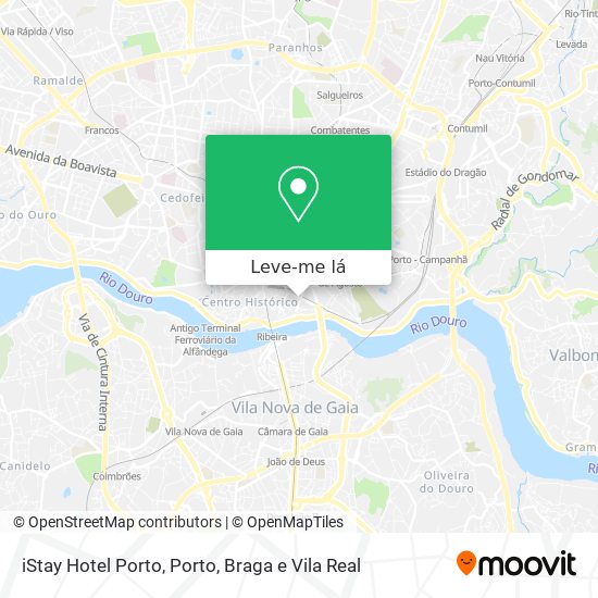 iStay Hotel Porto mapa