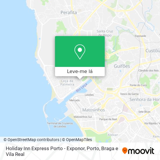 Holiday Inn Express Porto - Exponor mapa